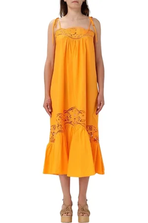 Twin-Set Dames, Jurken, Geel, Maat: XS