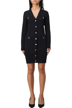 Pinko Dames, Jurken, Zwart, Maat: M