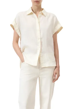 Closed Dames, Blouses & Shirts, , Maat: XS Linnen