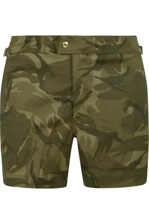 Tom Ford Heren, Korte broeken, Groen, Maat: L