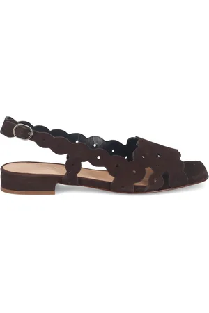 SANGIORGIO Dames, Schoenen, Bruin, Maat: 37 EU Suède