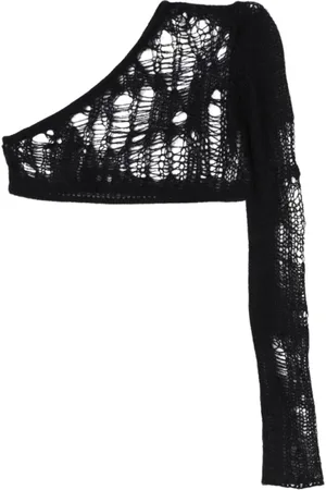 Rick Owens Dames, Tops, Zwart, Maat: L Wol