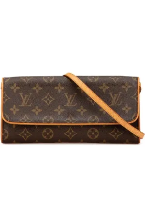 LOUIS VUITTON Dames, Pre-owned, Bruin, Maat: ONE Size Leer