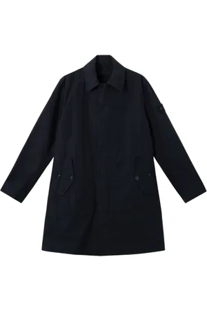 Stone Island Heren, Mantels, Blauw, Maat: L Katoen