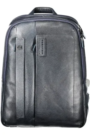 Piquadro Heren, Tassen, Blauw, Maat: ONE Size Leer