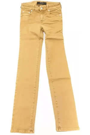 Jacob Cohen Dames, Jeans, Geel, Maat: W27 Katoen