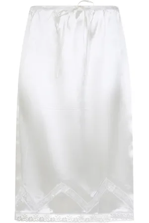 Prada Dames, Rokken, Wit, Maat: S Acryl