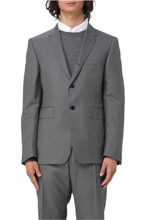 Thom Browne Heren, Pakken, Grijs, Maat: 2XL