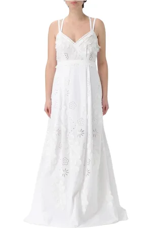 Alberta Ferretti Dames, Jurken, Wit, Maat: 2XS