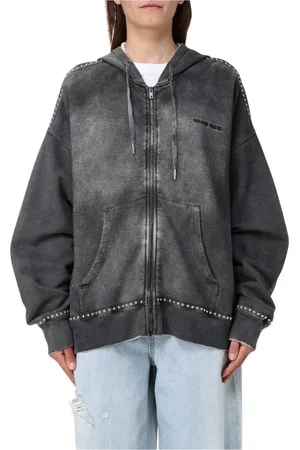 Golden Goose Dames, Sweatshirts & Hoodies, Grijs, Maat: M