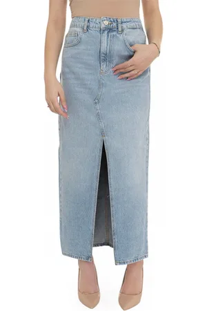 Liu Jo Dames, Rokken, Blauw, Maat: W27 Denim