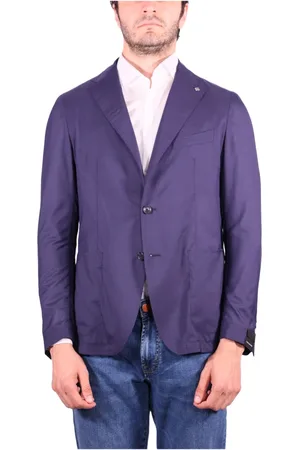TAGLIATORE Heren, Jassen, Blauw, Maat: M Zijde