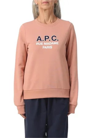 A.P.C. Dames, Sweatshirts & Hoodies, Roze, Maat: XS Katoen