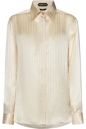 Tom Ford Dames, Blouses & Shirts, , Maat: XS Leer