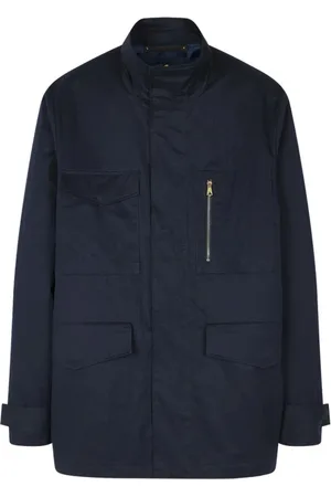 Paul Smith Heren, Jassen, Blauw, Maat: L Leer