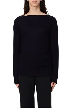 Max Mara Dames, Tops, Zwart, Maat: M Viscose