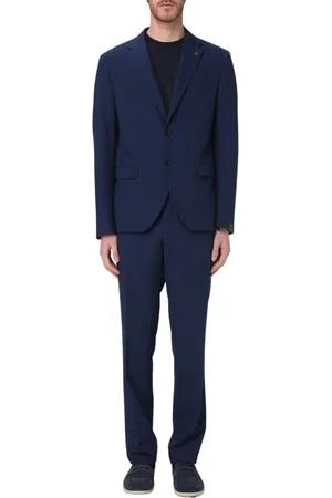 Manuel Ritz Heren, Pakken, Blauw, Maat: XL