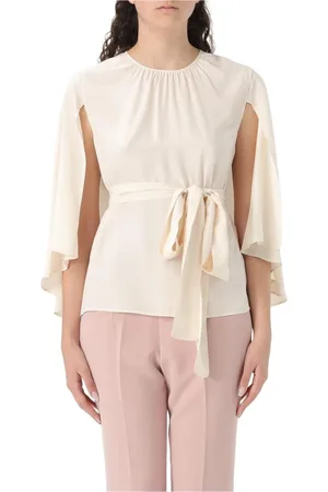 Liu Jo Dames, Blouses & Shirts, Wit, Maat: L Zijde