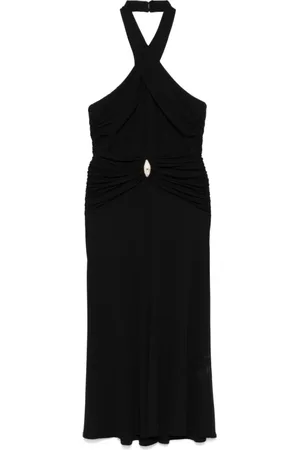 Elisabetta Franchi Dames, Jurken, Zwart, Maat: L