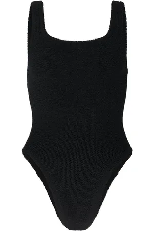Hunza G Dames, Badkleding, Zwart, Maat: ONE Size Nylon