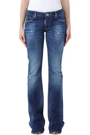 Dsquared2 Dames, Jeans, Blauw, Maat: M Denim