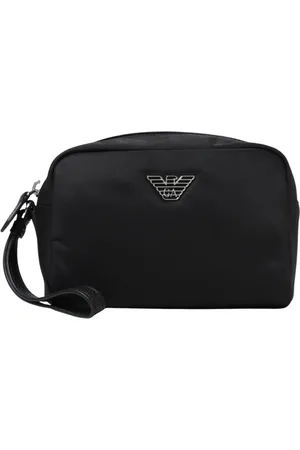 Emporio Armani Dames, Tassen, Zwart, Maat: ONE Size Nylon