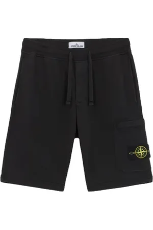 Stone Island Heren, Korte broeken, Zwart, Maat: W32 Katoen