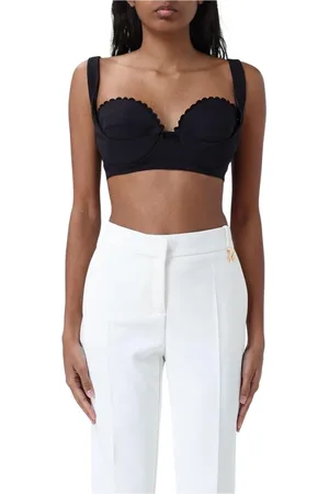 Elisabetta Franchi Dames, Tops, Zwart, Maat: M