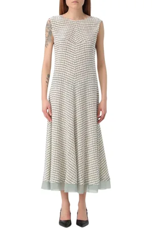 Fendi Dames, Jurken, Wit, Maat: M Zijde