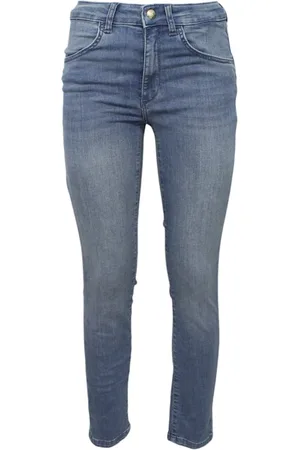 Liu Jo Dames, Jeans, Blauw, Maat: W30 Katoen