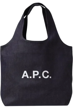 A.P.C. Dames, Tassen, Blauw, Maat: ONE Size Katoen