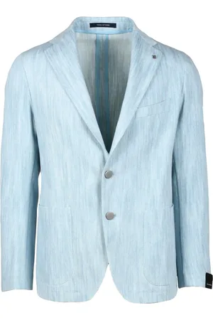 TAGLIATORE Heren, Jassen, Blauw, Maat: 2XL Katoen