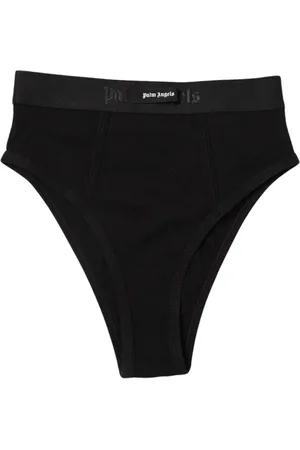 Palm Angels Dames, Badkleding, Zwart, Maat: XS Katoen