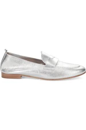 SANGIORGIO Dames, Schoenen, Grijs, Maat: 40 EU Leer