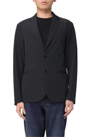 Armani Exchange Heren, Jassen, Zwart, Maat: L Leer