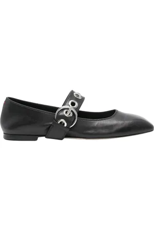 Aeyde Dames, Schoenen, Zwart, Maat: 38 1/2 EU Leer