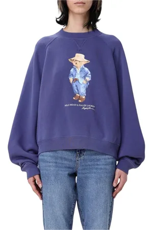 Ralph Lauren Dames, Sweatshirts & Hoodies, Blauw, Maat: M Katoen