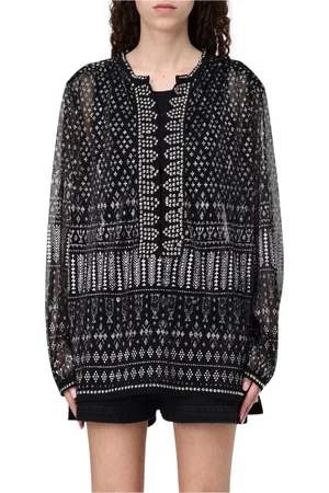 Isabel Marant Dames, Blouses & Shirts, Zwart, Maat: XS