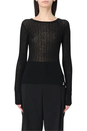 Patrizia Pepe Dames, Truien, Zwart, Maat: XS