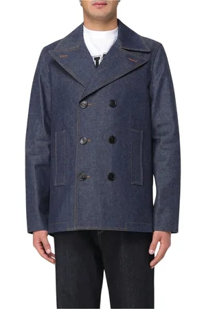 Gucci Heren, Jassen, Blauw, Maat: L Denim