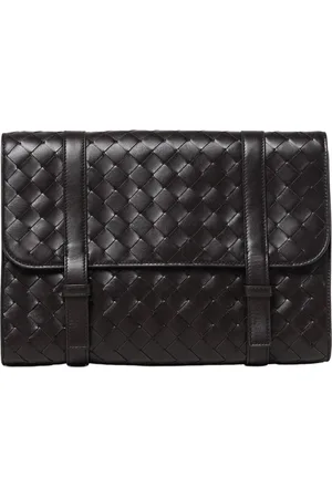 Bottega Veneta Heren, Tassen, Zwart, Maat: ONE Size Leer