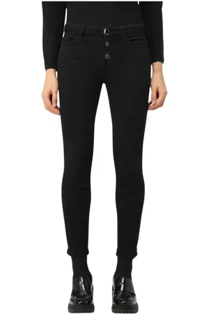 Liu Jo Dames, Jeans, Zwart, Maat: W25