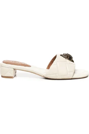 Kurt Geiger Dames, Schoenen, Wit, Maat: 36 EU Leer
