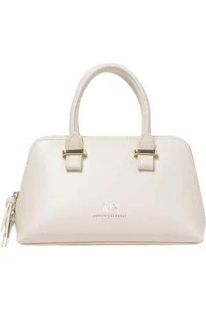 Armani Exchange Dames, Tassen, Wit, Maat: ONE Size Leer