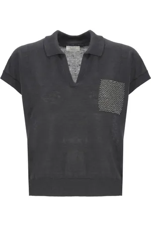 PESERICO SIGN Dames, Truien, Blauw, Maat: XS Katoen