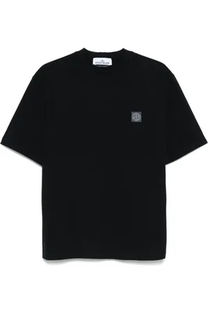 Stone Island Heren, Tops, Zwart, Maat: S Katoen