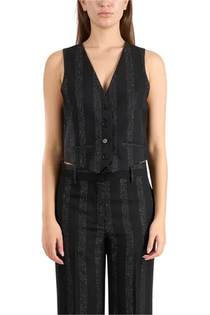 Msgm Dames, Jassen, Zwart, Maat: M Wol