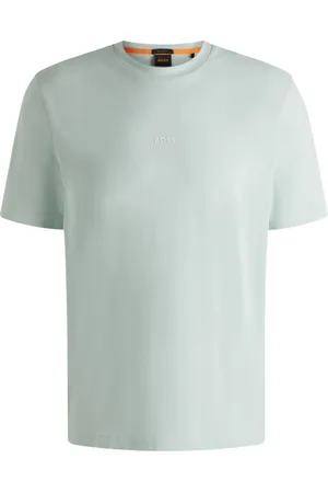 HUGO BOSS Heren, Tops, Blauw, Maat: S Katoen