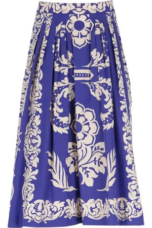 Etro Dames, Rokken, Blauw, Maat: S Katoen