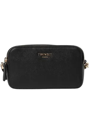 Twin-Set Dames, Tassen, Zwart, Maat: ONE Size Leer